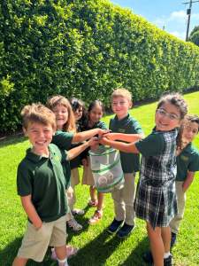 🦋 A magical moment at our Newport Mesa campus! TK–2nd grade students celebrated nature with a b copy