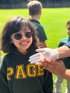 🦋 A magical moment at our Newport Mesa campus! TK–2nd grade students celebrated nature with a b