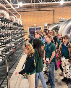 Learning in action! Some of our Newport Mesa students explored the Mesa Water District on a fiel (1)